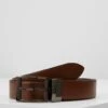 REGULAR BELT - Gürtel - Cognac/schwarz 2 REGULAR BELT - Gürtel - Cognac/schwarz -Lloyd 0c81780ff1ed4f44aaec8a9e42153231
