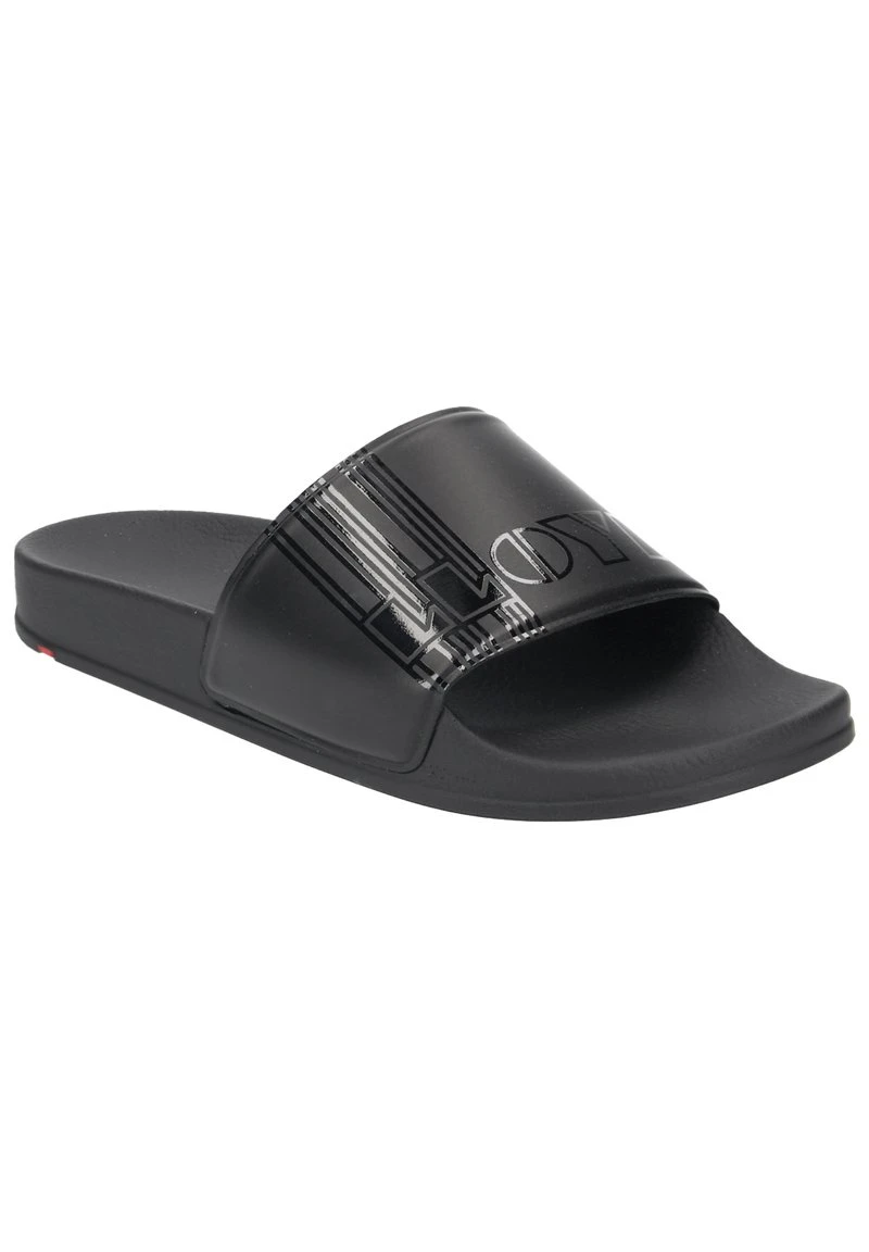 Lloyd Pantolette Flach - Schwarz 4 Lloyd Pantolette Flach - Schwarz – Bild 2