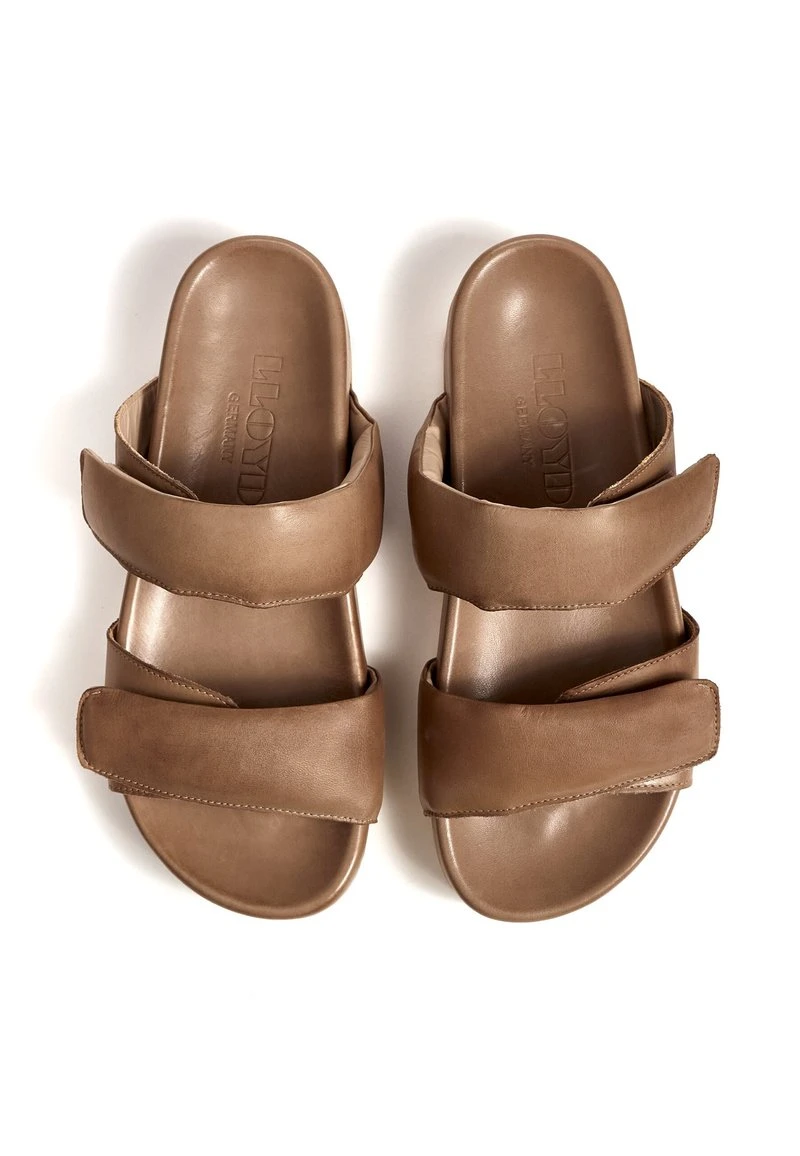 Lloyd Pantolette Flach - Braun 6 Lloyd Pantolette Flach - Braun – Bild 4